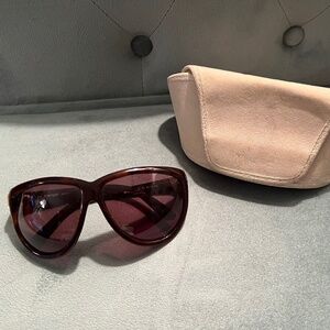 TOM FORD Olympia Havana Brown Tortoiseshell Sunglasses